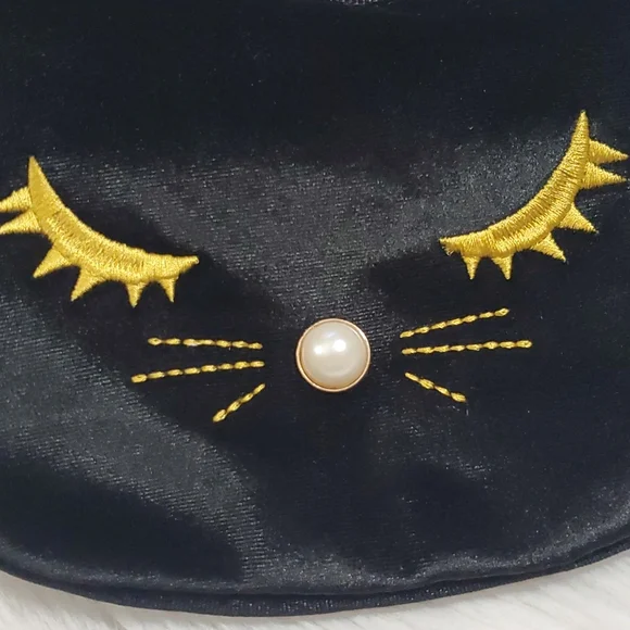 Velvet cat fannypack bag - Picture 2 of 5